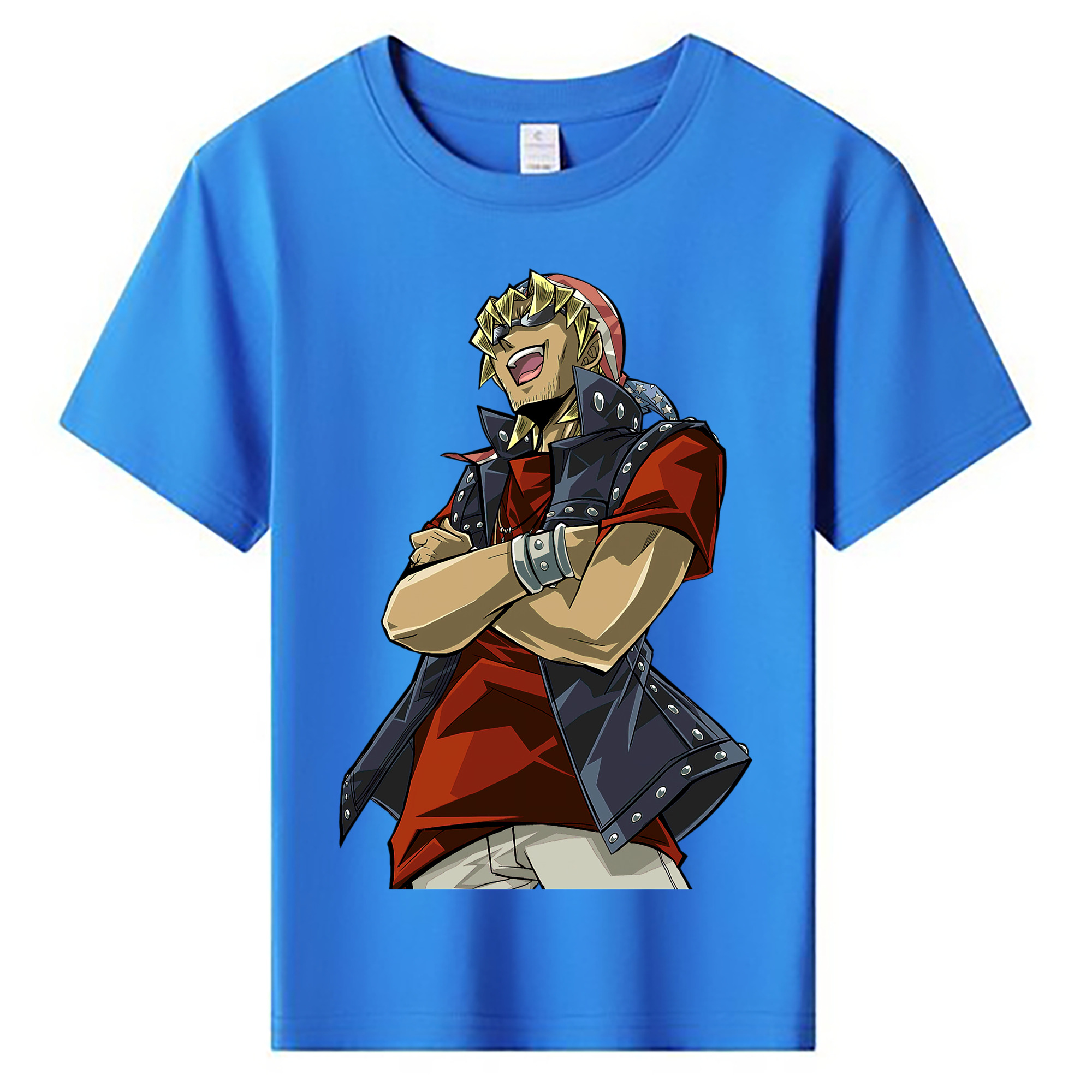 （画像用） 遊☆戯☆王 Yu-Gi-Oh! 綿100％キッズTシャツ（フロントプリント）
